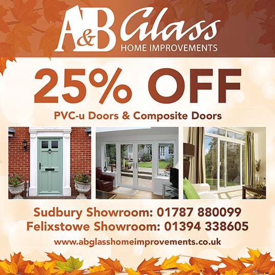 25% Off Doors Offer - A&B Glass, Sudbury, Suffolk